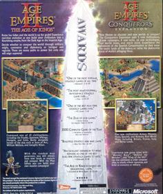 Age of Empires II: Gold Edition - Box - Back Image