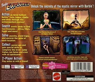 Barbie: Explorer - Box - Back Image