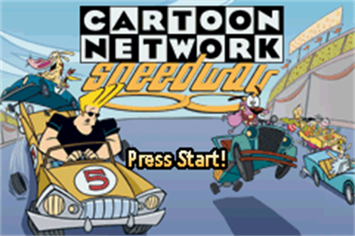 2 Games in 1: Cartoon Network Block Party / Cartoon Network Speedway - Screenshot - Game Title Image
