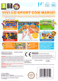Mario Sports Mix - Box - Back Image