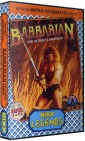 Barbarian: The Ultimate Warrior - Box - 3D Image