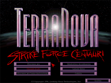 Terra Nova: Strike Force Centauri - Screenshot - Game Title Image