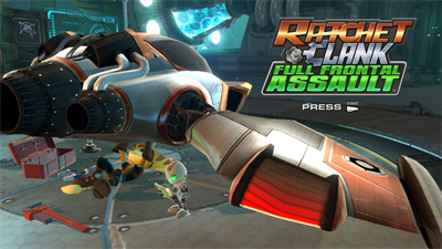 Ratchet & Clank: Full Frontal Assault - Screenshot - Game Title Image