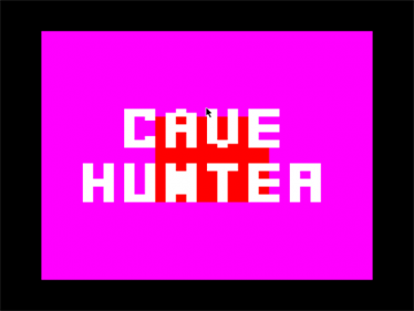 Cave Hunter - Screenshot - Game Title Image