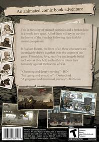 Valiant Hearts: The Great War - Fanart - Box - Back Image