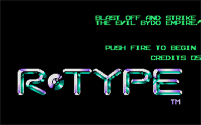 R-Type - Screenshot - Game Title Image