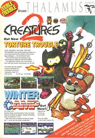 Creatures 2: Torture Trouble - Advertisement Flyer - Front Image