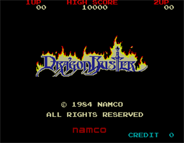 Dragon Buster - Screenshot - Game Title Image