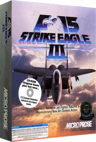 F-15 Strike Eagle III - Box - 3D Image