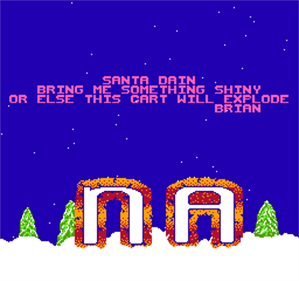 8-Bit Xmas 2008 - Screenshot - Game Title Image