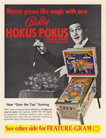 Hokus Pokus - Advertisement Flyer - Front Image