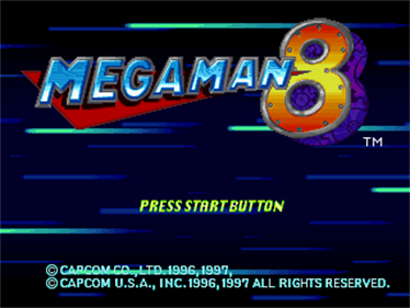 Mega Man 8: Anniversary Collector's Edition - Screenshot - Game Title Image