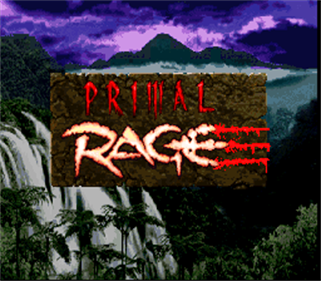 Primal Rage - Screenshot - Game Title Image