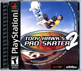 Tony Hawk's Pro Skater 2 - Box - Front - Reconstructed Image