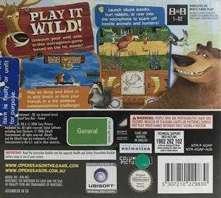 Open Season - Box - Back Image