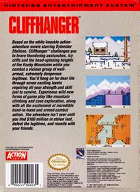 Cliffhanger - Box - Back Image