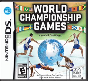 World Championship Games: A Track & Field Event - Box - Front - Reconstructed Image