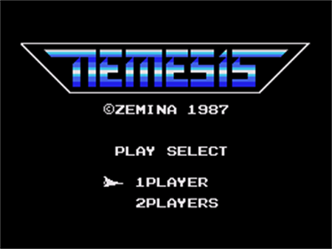 Nemesis - Screenshot - Game Title Image