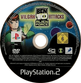 Ben 10: Alien Force: Vilgax Attacks - Disc Image