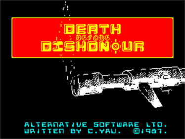 Death Before Dishonour - Screenshot - Game Title Image