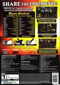 Guitar Hero: World Tour - Box - Back Image