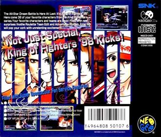 The King of Fighters '98: The Slugfest - Box - Back Image