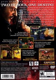 Onimusha 3: Demon Siege - Box - Back Image