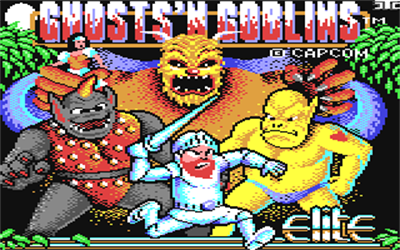 Ghosts 'n Goblins - Screenshot - Game Title