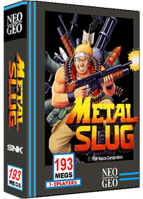 Metal Slug - Box - 3D Image