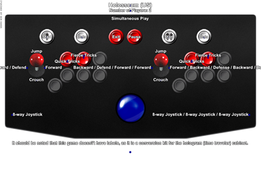 Holosseum - Arcade - Controls Information Image