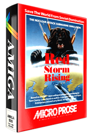 Red Storm Rising - Box - 3D Image