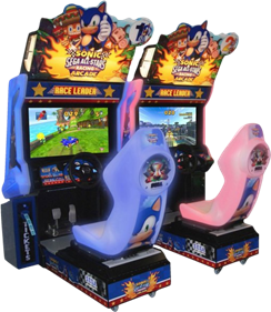 Sonic & Sega All-Stars Racing Arcade - Arcade - Cabinet Image