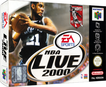 NBA Live 2000 - Box - 3D Image