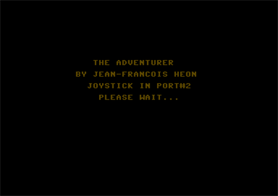 The Adventurer - Screenshot - Game Title Image