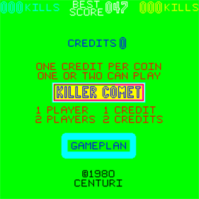 Killer Comet - Screenshot - Game Title Image