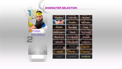 Virtua Tennis 4 - Screenshot - Game Select Image