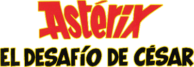 Astérix: Caesar's Challenge - Clear Logo Image