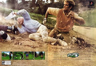 Hot Shots Golf 3 - Advertisement Flyer - Front Image