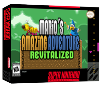 Mario's Amazing Adventure - Box - 3D Image