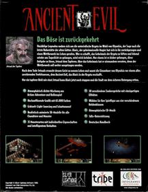 Ancient Evil - Box - Back Image