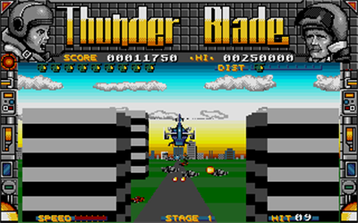Thunder Blade - Screenshot - Gameplay Image