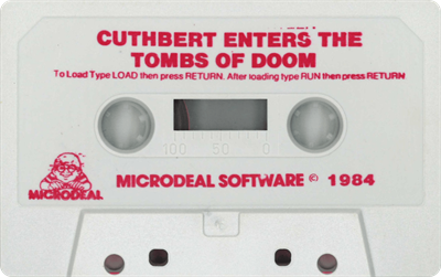 Cuthbert Enters the Tombs of Doom - Cart - Front Image