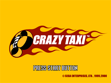 Crazy Taxi - Screenshot - Game Title Image