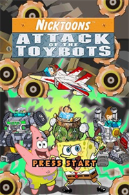 Nicktoons: Attack of the Toybots - Screenshot - Game Title Image