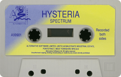 Hysteria - Cart - Front Image