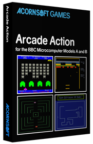 Arcade Action - Box - 3D Image