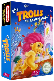 The Trolls in Crazyland - Box - 3D Image