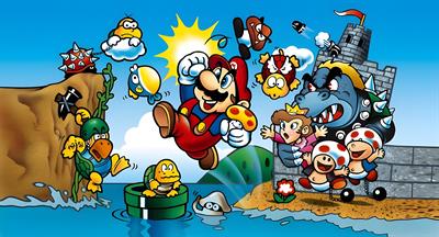 Super Mario Bros. - Fanart - Background Image