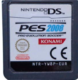 PES 2008: Pro Evolution Soccer - Cart - Front Image