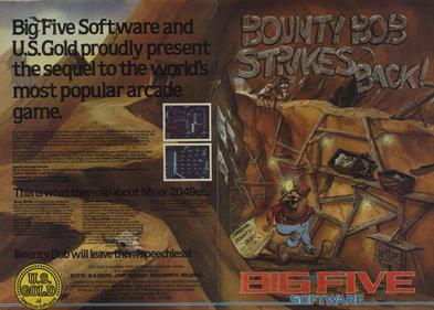 Bounty Bob Strikes Back! - Advertisement Flyer - Front Image